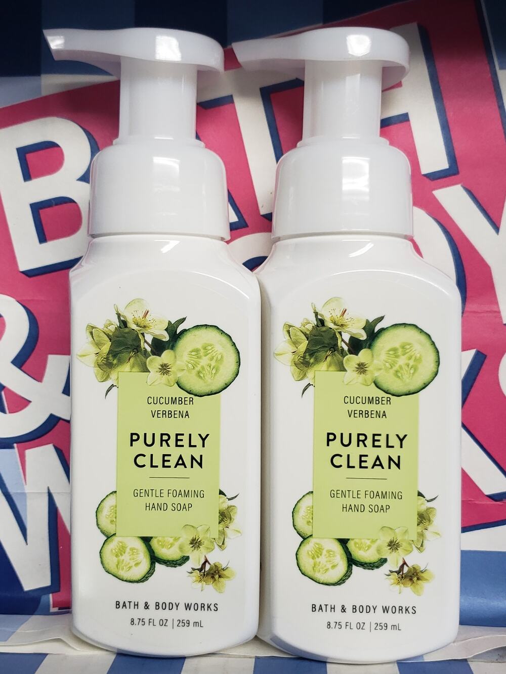 BBW Purely Clean Cucumber Gentle Foaming Hand Soap
